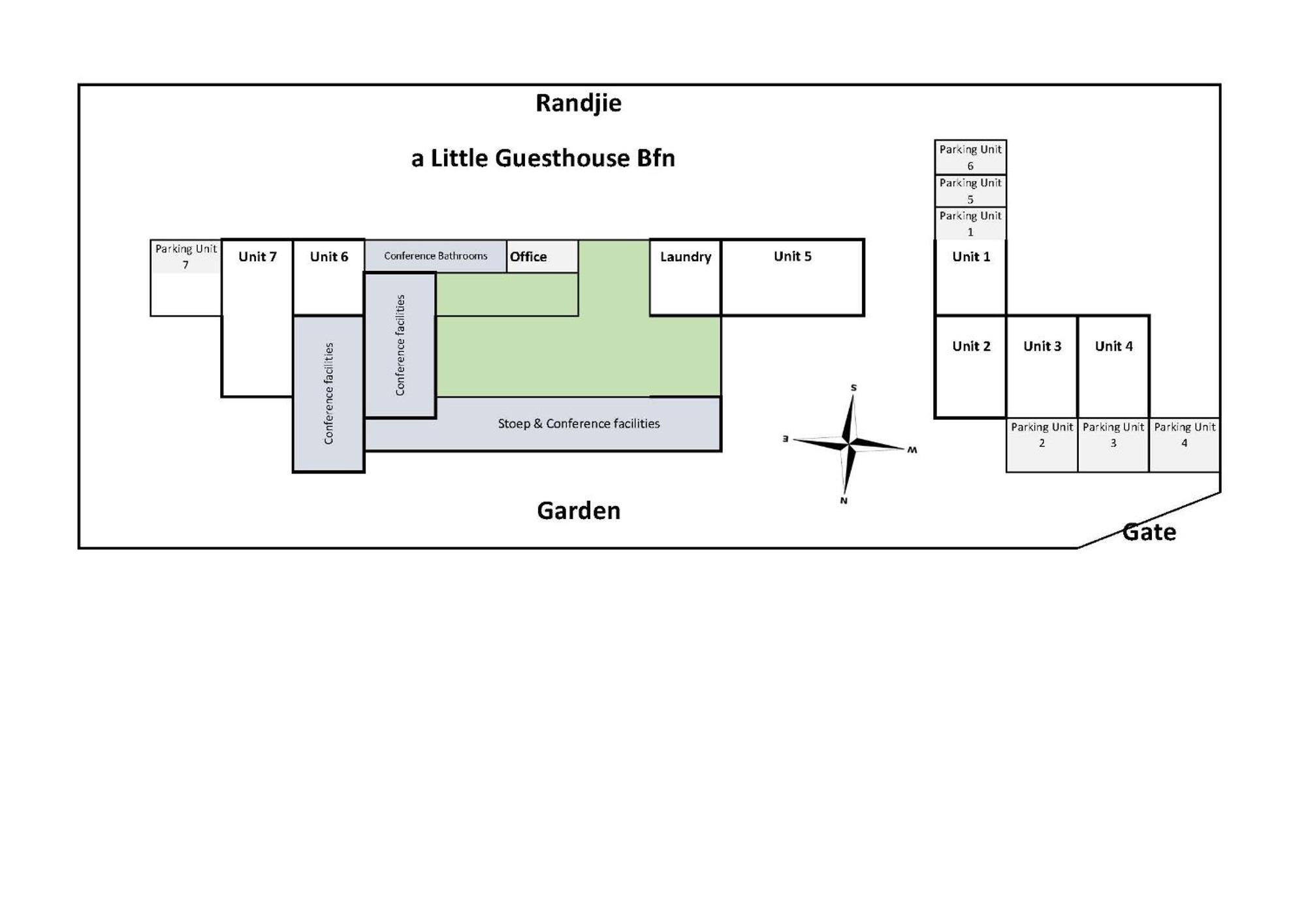 A Little Guesthouse بلومفونتين المظهر الخارجي الصورة